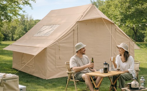 Inflatable pop camping - pop-up, tent