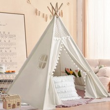160CM Large Canvas Kids Teepee