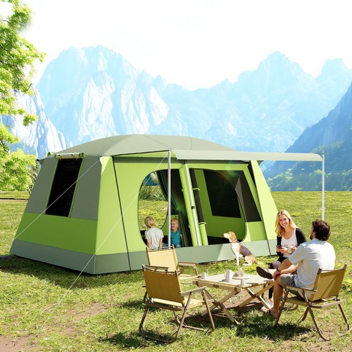 Dome tent camping shelter - camping,